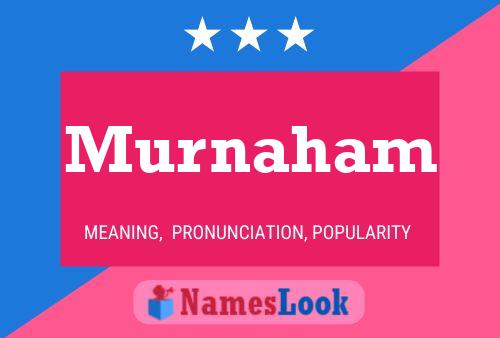 Poster del nome Murnaham