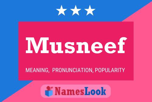 Poster del nome Musneef