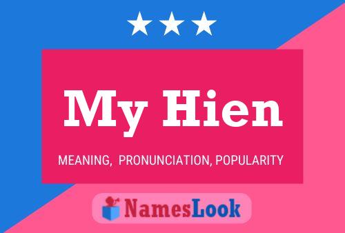 Poster del nome My Hien