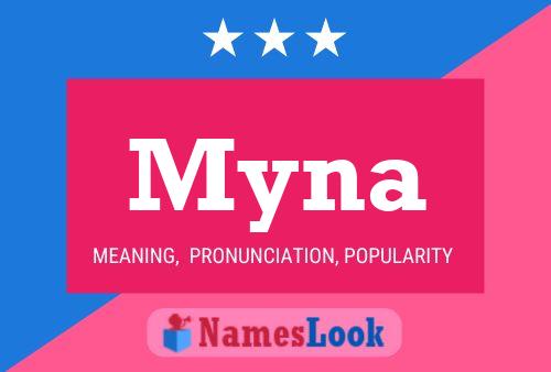 Poster del nome Myna