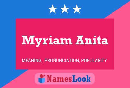 Poster del nome Myriam Anita