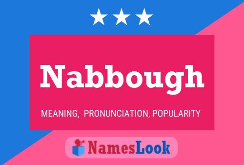 Poster del nome Nabbough