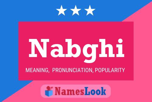 Poster del nome Nabghi