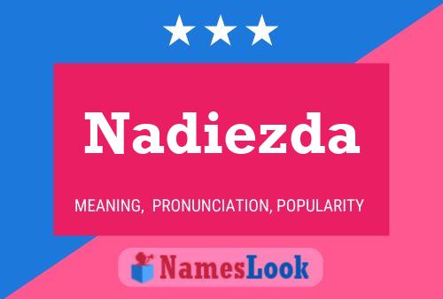 Poster del nome Nadiezda