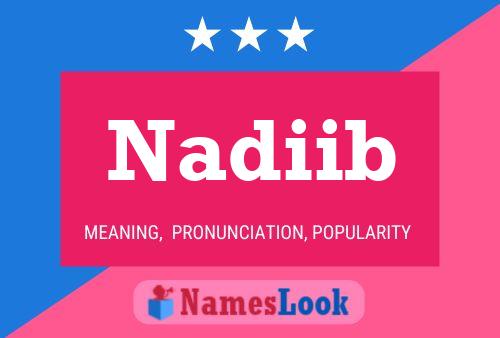 Poster del nome Nadiib