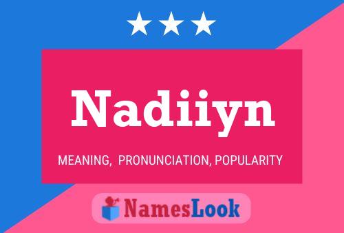 Poster del nome Nadiiyn