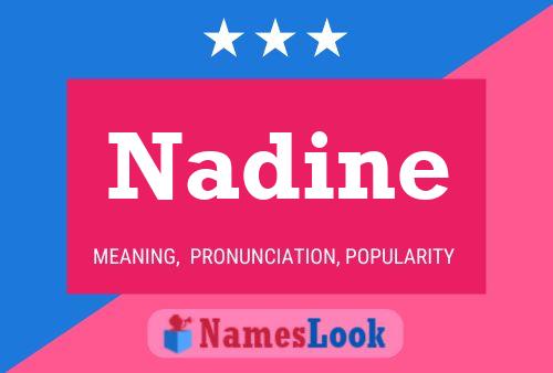 Poster del nome Nadine