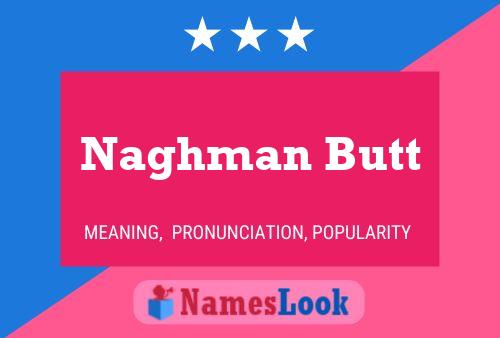 Poster del nome Naghman Butt