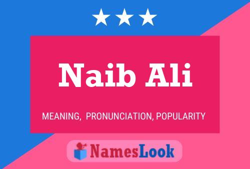 Poster del nome Naib Ali