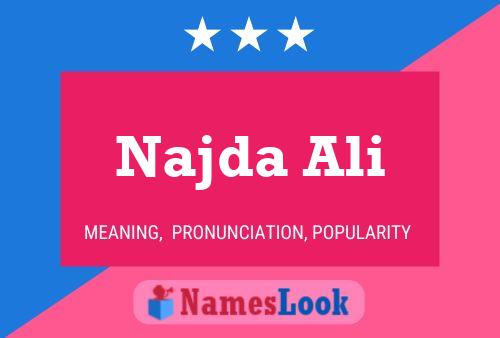 Poster del nome Najda Ali