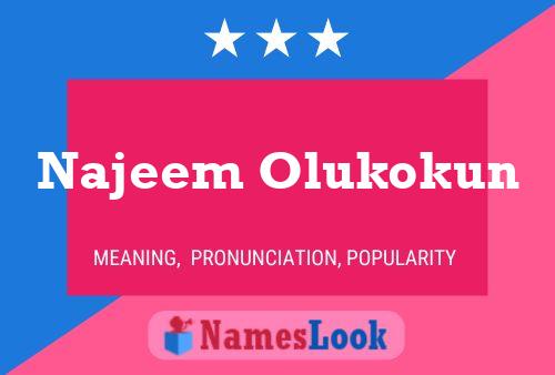 Poster del nome Najeem Olukokun