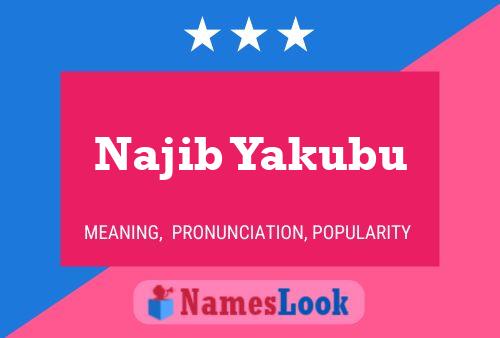 Poster del nome Najib Yakubu