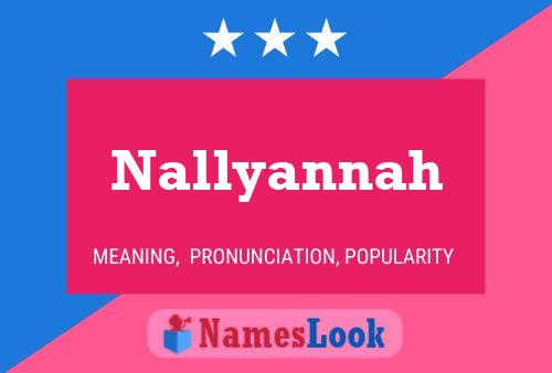 Poster del nome Nallyannah