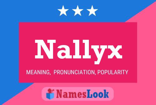 Poster del nome Nallyx