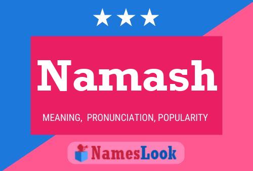 Poster del nome Namash