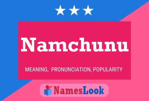 Poster del nome Namchunu