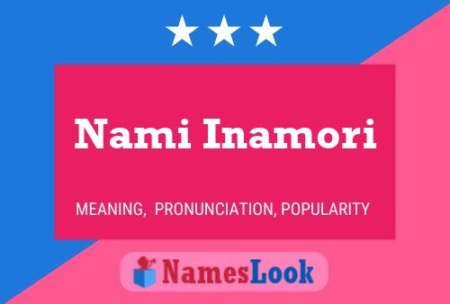 Poster del nome Nami Inamori