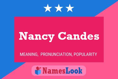 Poster del nome Nancy Candes