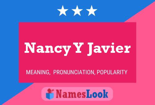 Poster del nome Nancy Y Javier