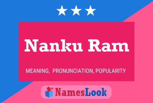 Poster del nome Nanku Ram