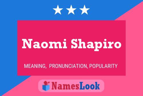 Poster del nome Naomi Shapiro