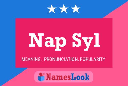 Poster del nome Nap Syl