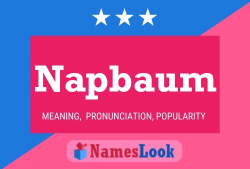 Poster del nome Napbaum