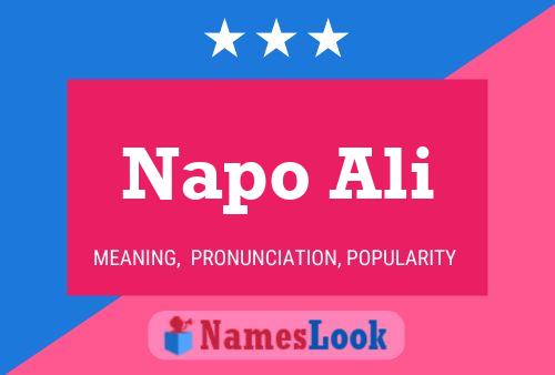 Poster del nome Napo Ali