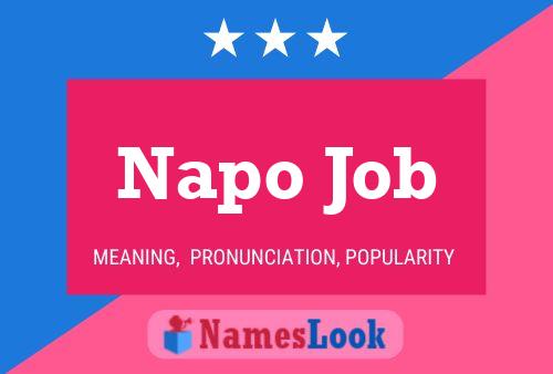 Poster del nome Napo Job