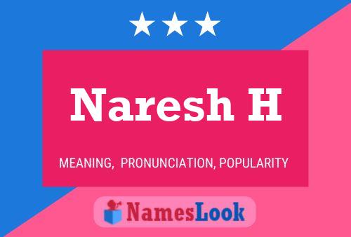 Poster del nome Naresh H