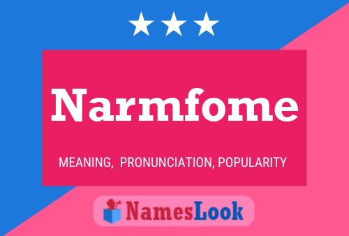 Poster del nome Narmfome