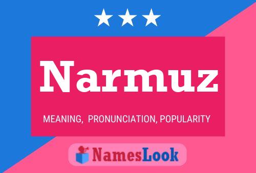 Poster del nome Narmuz