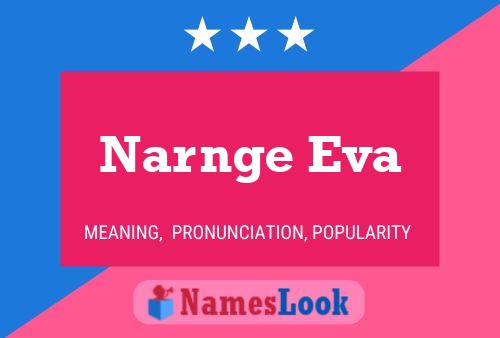 Poster del nome Narnge Eva