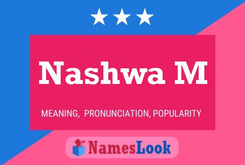 Poster del nome Nashwa M