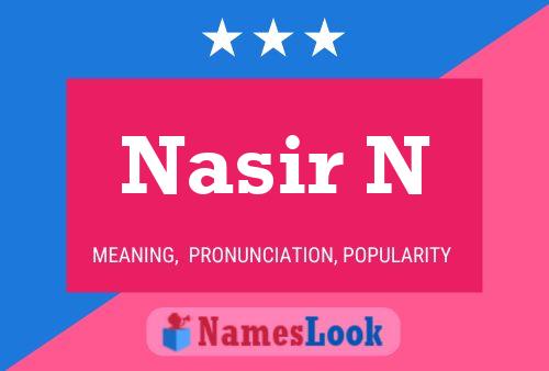 Poster del nome Nasir N