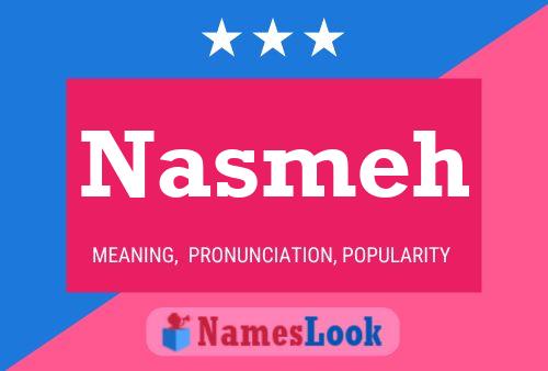 Poster del nome Nasmeh