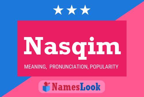 Poster del nome Nasqim