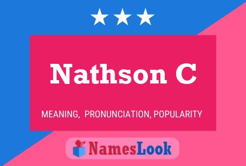 Poster del nome Nathson C