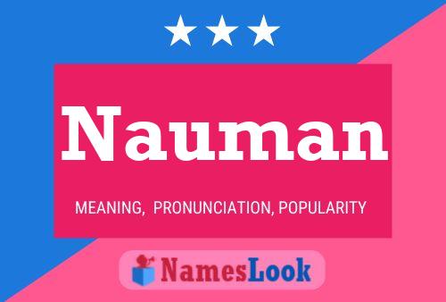 Poster del nome Nauman