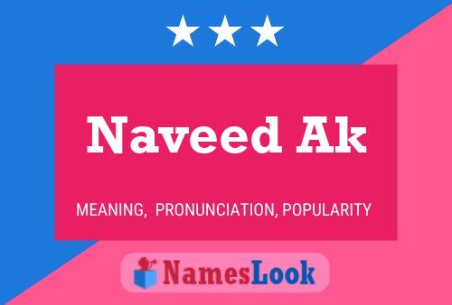 Poster del nome Naveed Ak