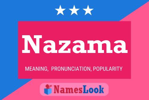 Poster del nome Nazama