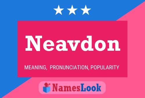 Poster del nome Neavdon