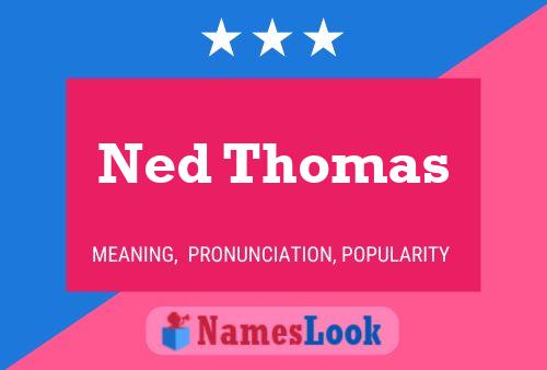 Poster del nome Ned Thomas