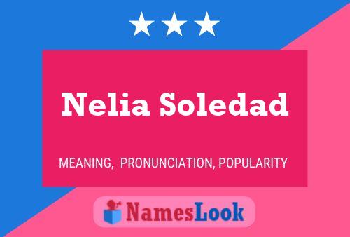 Poster del nome Nelia Soledad