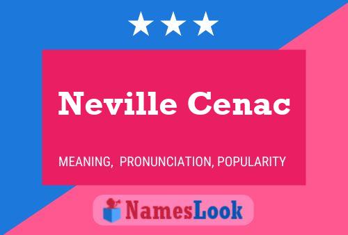 Poster del nome Neville Cenac