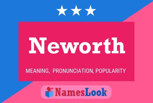 Poster del nome Neworth