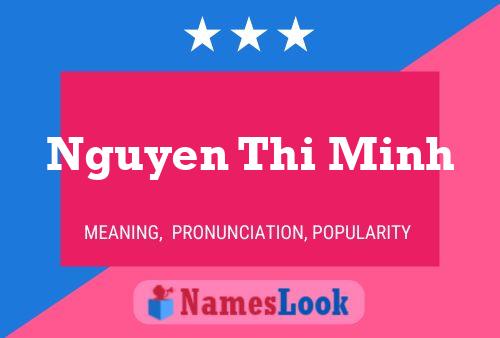 Poster del nome Nguyen Thi Minh