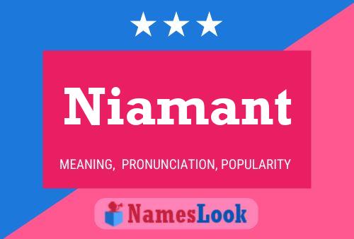 Poster del nome Niamant