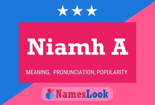 Poster del nome Niamh A