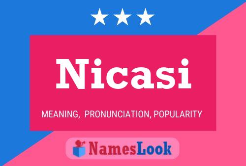 Poster del nome Nicasi